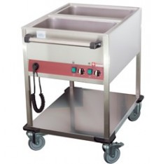 Chariot bain-marie GN1/1