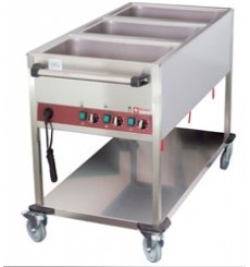 Chariot bain-marie GN1/1