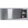 Armoire suspendue en inox