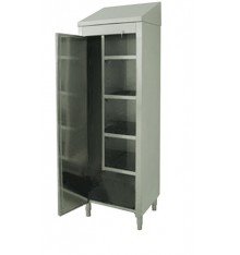 Armoire à balai en inox