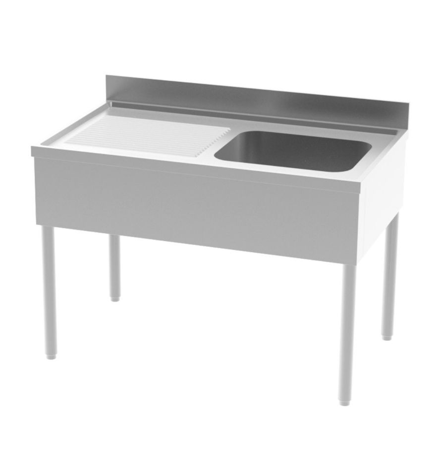 plonge inox 1 bac