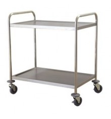 Chariot inox 2 ou 3 plateaux TOURNUS